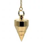 Pendel messing verguld -- 18 g; 2.5 cm