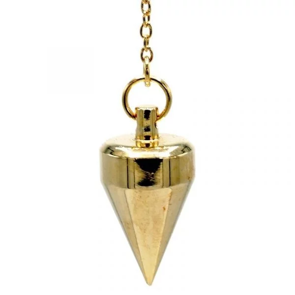 Pendel messing verguld -- 18 g; 3 cm