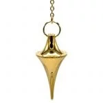 Pendel messing verguld -- 20 g; 4 cm