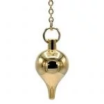 Pendel messing verguld -- 27 g; 3 cm