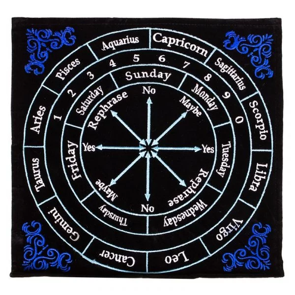 Pendelmat astrologie -- 30x30 cm