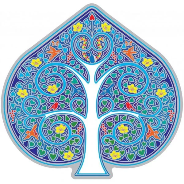 Raamsticker Boom des levens -- 11 cm