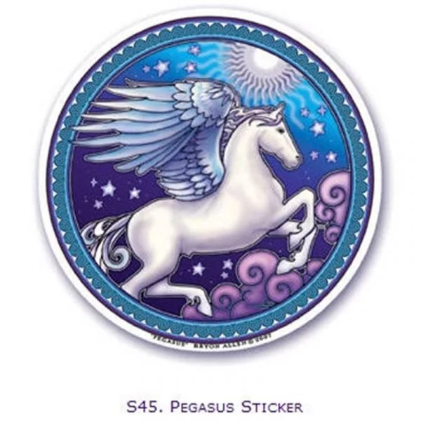 Raamsticker Pegasus -- 10.5 cm