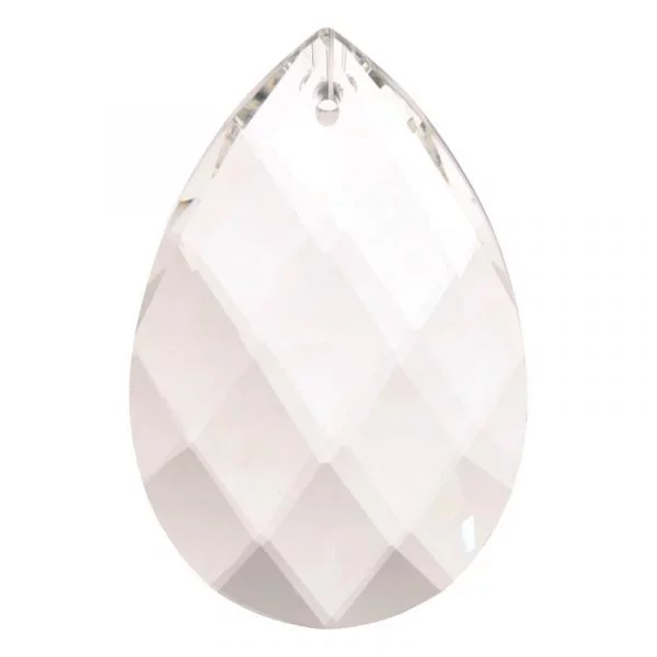 Regenboogkristal facet druppel AAA kwaliteit -- 3.2x5 cm