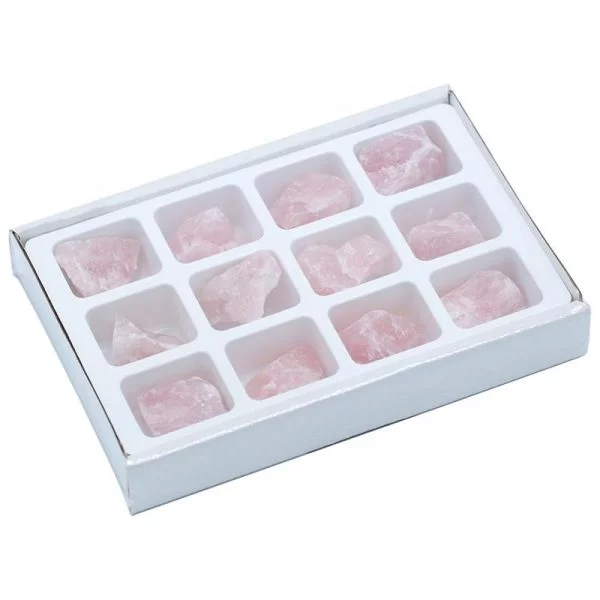 Rozenkwarts punten A in showdoos 12 stuks -- 40 g; 3-4 cm