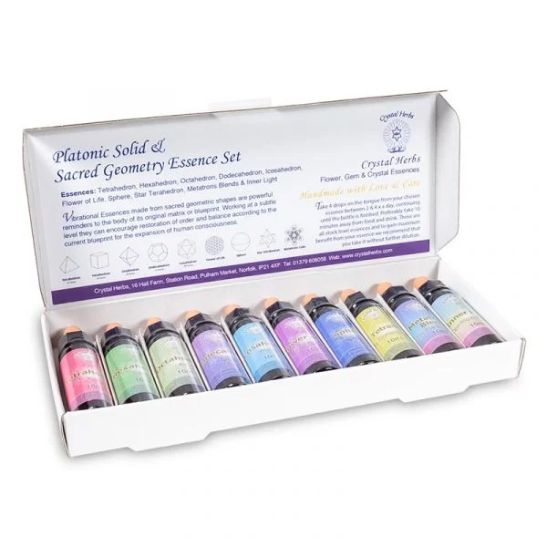 Sacred Geometry Essences SET van 10 -- 10 ml
