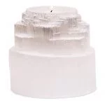 Sfeerlicht seleniet Divine Waterfall -- 600 g; 8x8 cm