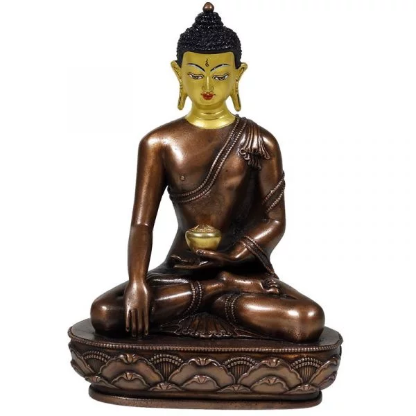 Shakyamuni Boeddha antiek stijl -- 20 cm