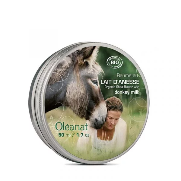 Shea balsem met hypoallergene ezelinnenmelk BIO -- 50 ml