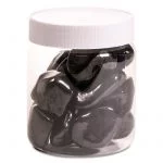 Shungiet trommelstenen B kwaliteit -- 600 g; 3-5 cm