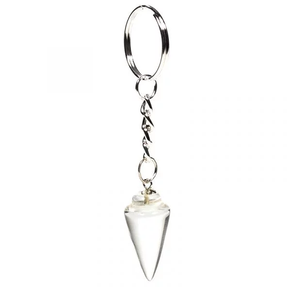Sleutelhanger pendel bergkristal