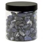 Sodaliet A kwaliteit trommelst. in tr. pot -- 300 g; 1-2 cm