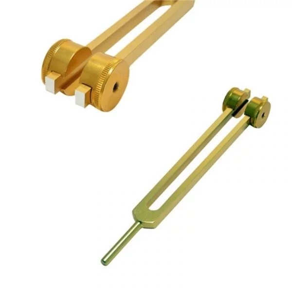 Stemvork 50 Hz voor het zenuwstelsel goudkleurig