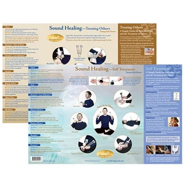 Stemvorken Gebruiksaanwijzingkaart -- 28x43 cm