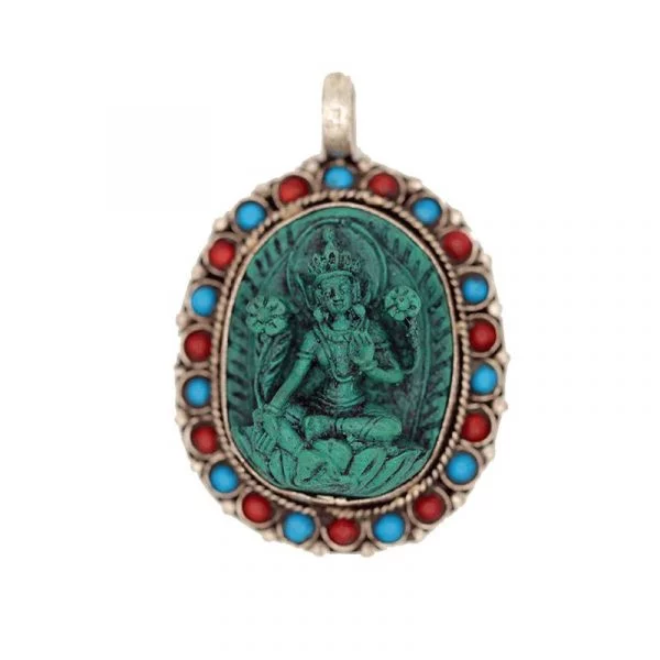 Tara hanger turquoise -- 3.5x3 cm