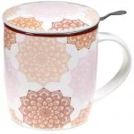 Theemok set Mandala roze -- 400 ml