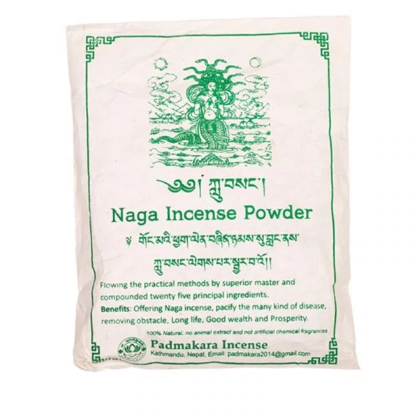 Tibetaanse Naga wierookpoeder -- 100-120 g