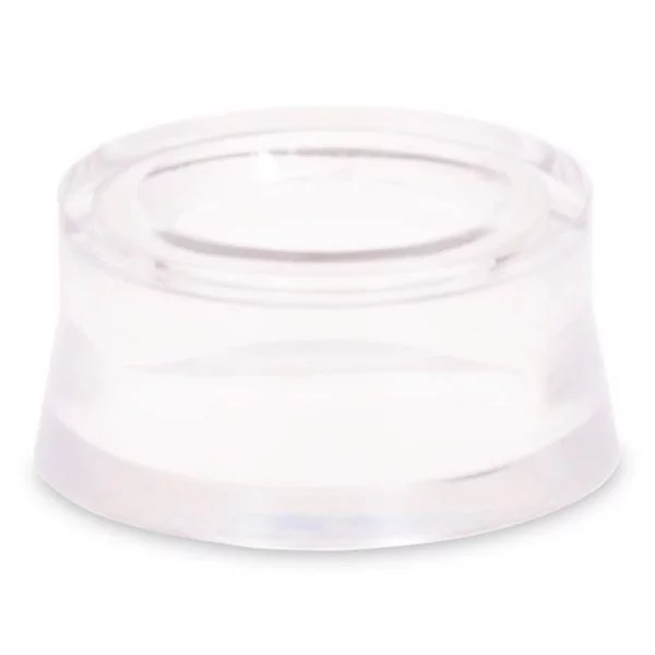 Transparante standaard voor edelsteenbollen -- 3 cm