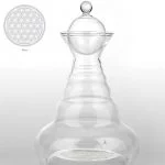 Vitaalwaterkaraf White Alladin met BDL wit -- 1300 ml