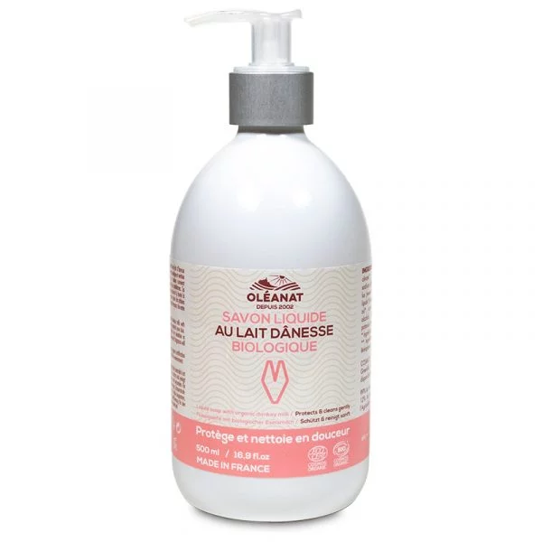 Vloeibare zeep met ezelinnenmelk BIO -- 500 ml