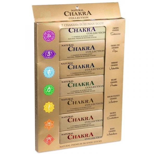 Wierook 7 chakra collectie -- 15 g