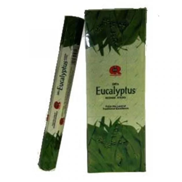 Wierook Eucalyptus hexagram pak -- 20 g