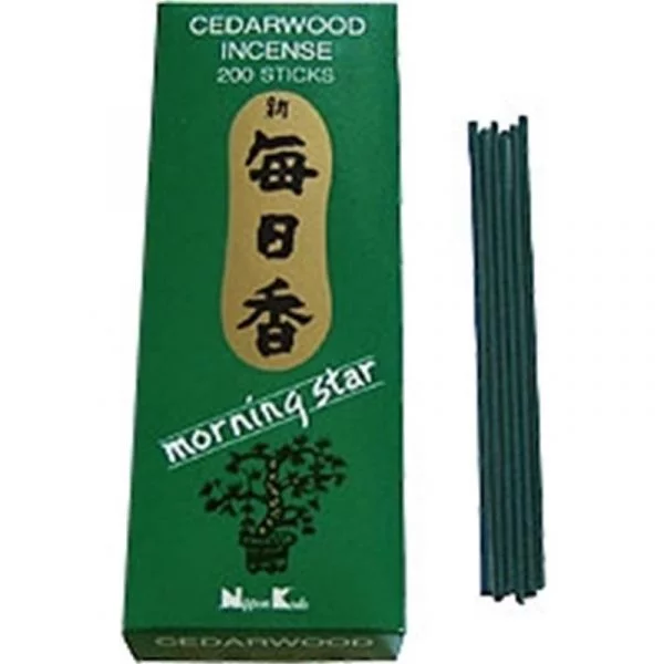 Wierook Morning Star cederhout -- 70 g