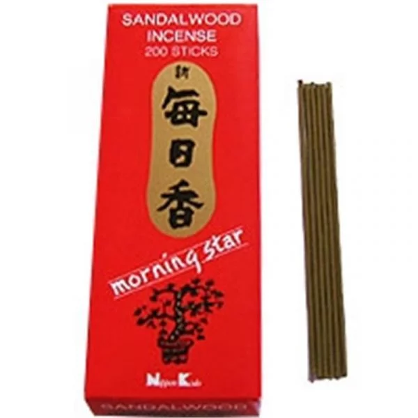 Wierook Morning Star sandelhout -- 70 g