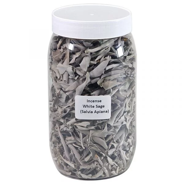 Wierook Witte Salie (Salvia Apiana) in pot -- 100 g