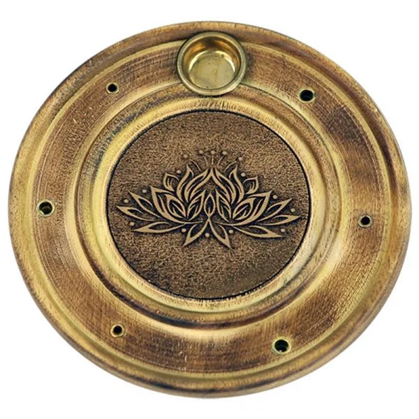 Wierook en kegeltjes brander lotus -- 10 cm