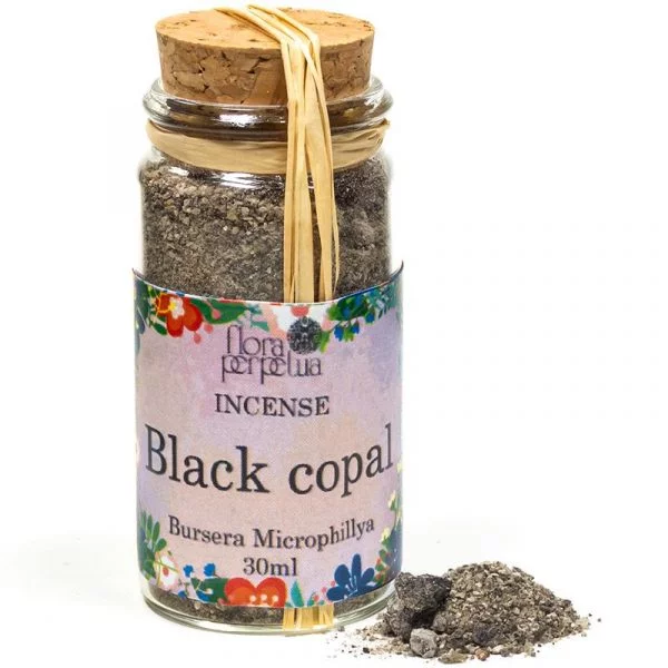 Wierookhars Copal Negro -- 17 g; 30 ml