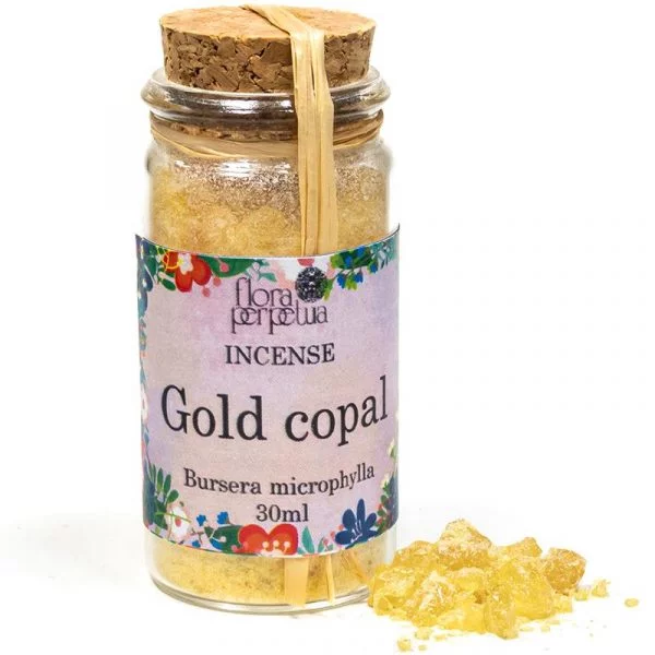 Wierookhars Goud Copal -- 19 g; 30 ml