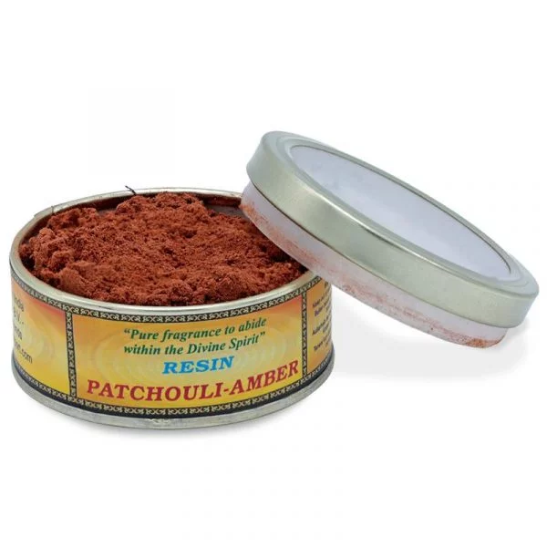 Wierookhars Patchouli-Amber -- 40 g
