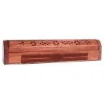 Wierookstokjes brander/ bewaardoos Bloem des Levens -- 31x5.