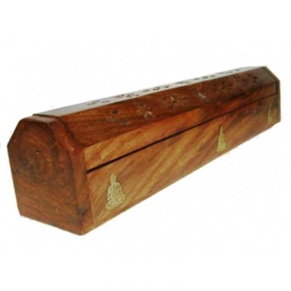 Wierookstokjes brander en bewaardoos Boeddha's -- 30 cm