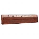 Wierookstokjes brander en bewaardoos pentagram -- 31x5.5x6 c
