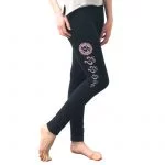 Yoga legging 'Asana' katoen zwart S