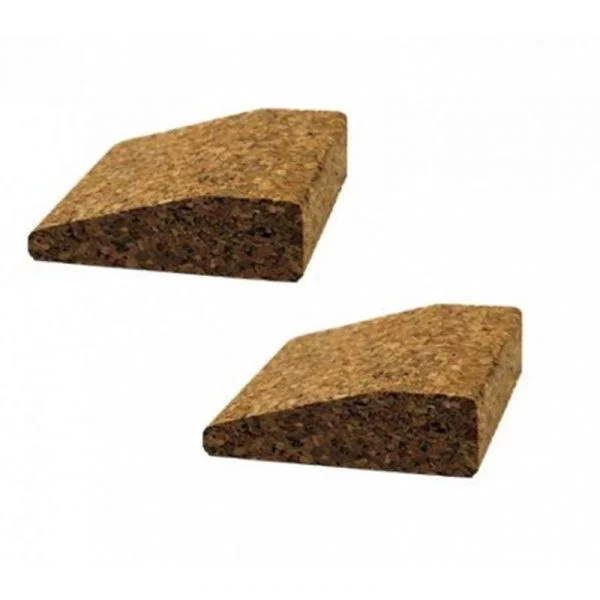 Yoga steunblokken wigvorm set van 2 -- 7.5x9x3 cm