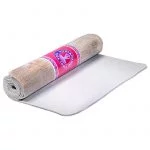 Yogi & Yogini yogamat jute grijs -- 1550 g; 63x185x0.5 cm