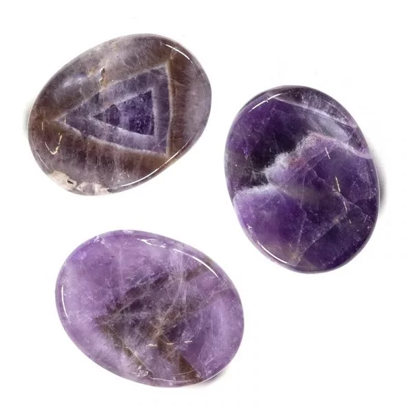 Zorgenstenen amethist -- 3.5 cm