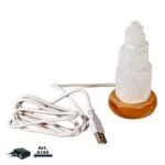 Mini Mood seleniet lampje wit USB + LED -- 10 cm - Afbeelding 5