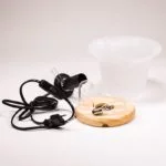 Zoutkristallamp -- 19 cm - Afbeelding 2