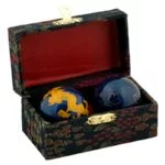 Meridiaankogels Gele draak -- 4 cm - Afbeelding 2