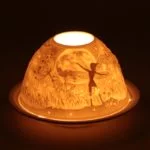 Sfeerlicht Porselein Elfjes  -- 300g;11.5x7.8cm - Afbeelding 2