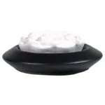 Lotus geursteen zwart - 7,5 cm - Afbeelding 3