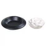 Lotus geursteen zwart - 7,5 cm - Afbeelding 4