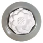 Lotus geursteen grijs -- 7 cm - Afbeelding 2