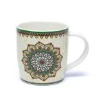 Theemok set Mandala groen -- 400 ml
