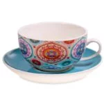 Tea for One Mandala blauw - Afbeelding 2
