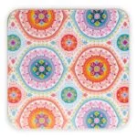 Mandala onderzetters blauw set van 6 - Afbeelding 3